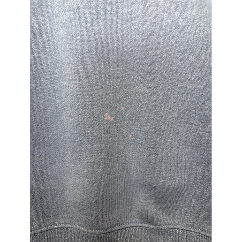 Burlebo Sweatshirt Women Large Blue Distressed Texas TX Graphic Flawed* - Picture 5 of 8